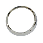 G503,Army Jeep, Military Jeep, Military, WWII, Post War, Willys, Ford, CJ,MB,GPW,M38,Headlamp bezel chrome CJ3B CJ5 CJ6 1953-1971,649518