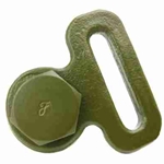 MB GPW, MB GPW PartsDoorway rear cast bracket with bolt -A2885 A2983,MB,GPW,A2885 A2983 Jeep G503 RFJP VintageJeeps
