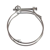 MB GPW, MB GPW PartsCrossover tube to air cleaner clamp -635097,MB,GPW,635097 Jeep G503 RFJP VintageJeeps