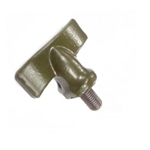 MB GPW Top bow cast pivot thumbscrew 5/16 -A2473 early  Vintagejeeps RFJP G503 MB GPW Part A2473 Jeep