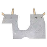MB GPW body panel front floor half with hat channels -671019 ACM Type 2 bodies