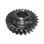 G503,Army Jeep, Military Jeep, Military, WWII, Post War, Willys, Ford, CJ,MB,GPW,M38,Transmission main shaft rear drive gear in transfercase 26 tooth,A10469