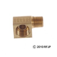 MB GPW, MB GPW PartsPositive crankcase vent tube elbow 1/8' pipe -384549,MB,GPW,384549 Jeep G503 RFJP VintageJeeps